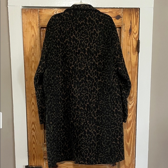 NWT Fashion Nova Leopard Print Men’s Coat - Picture 6 of 6